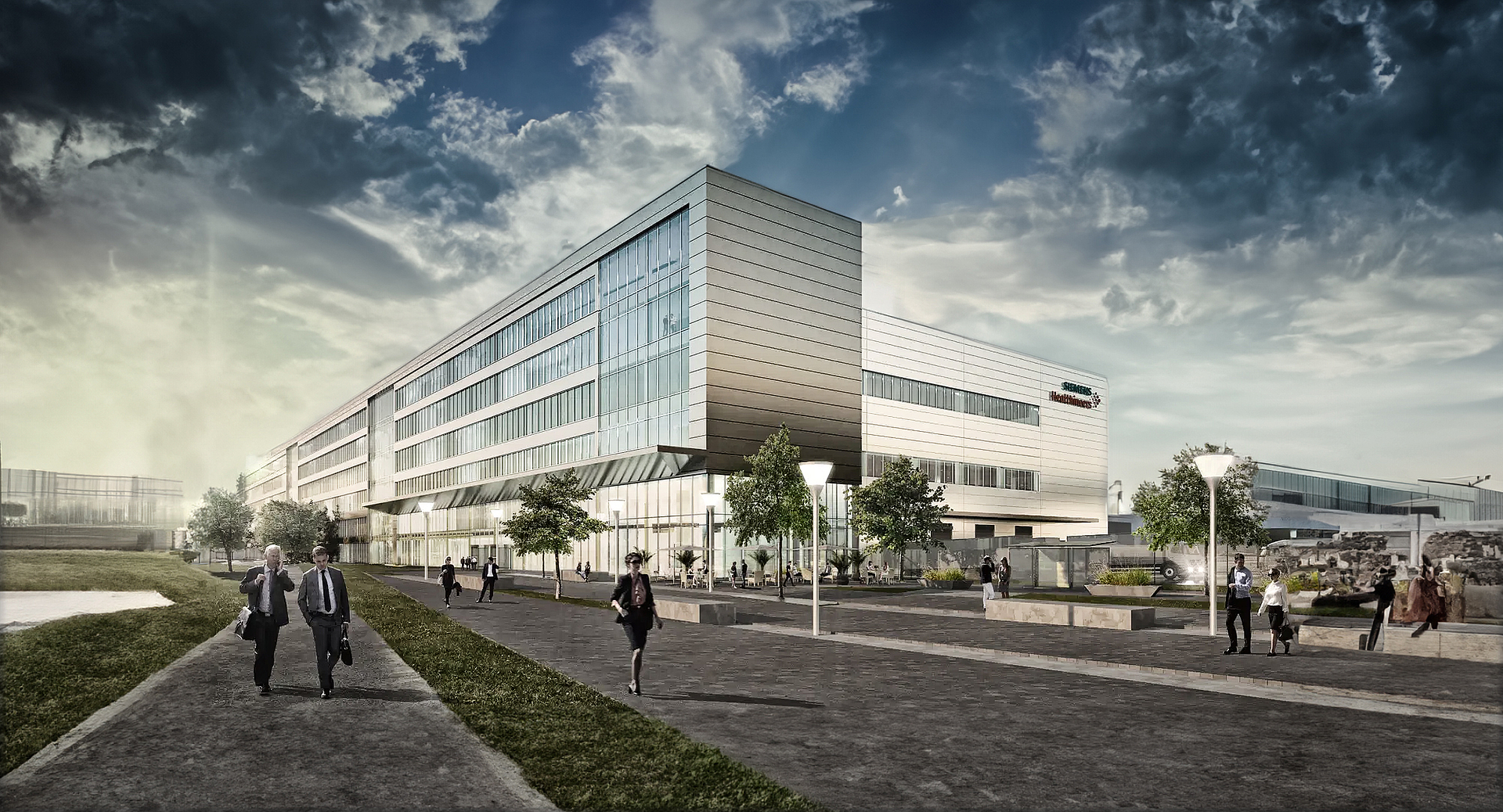 Produktions- und Bürogebäude